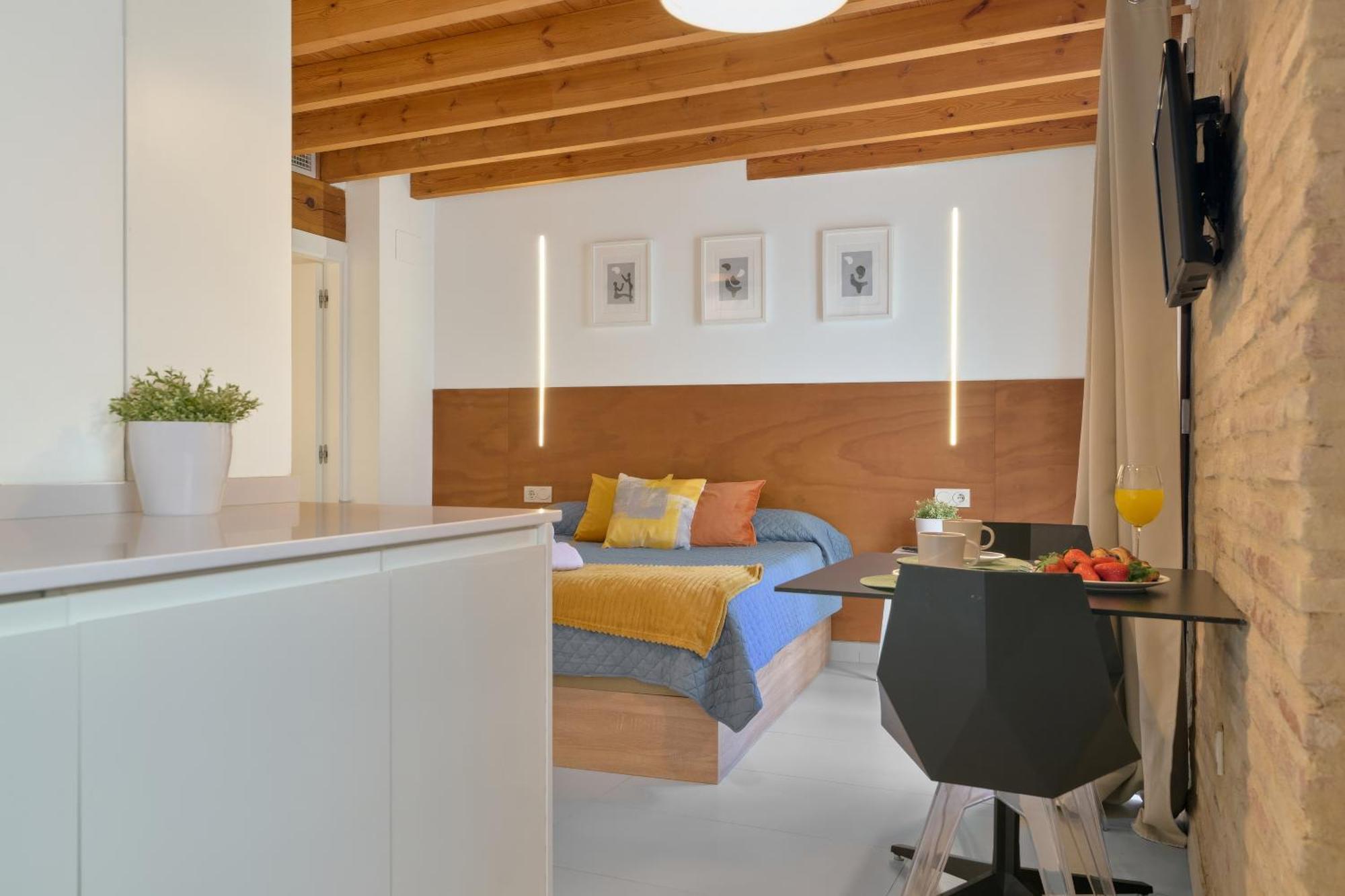 Apartamento De Diseno En La Plaza Del Carmen F1 Валенсия Экстерьер фото